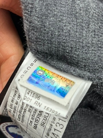 Canada Goose Hybridge Grey Knit Anorak Size M