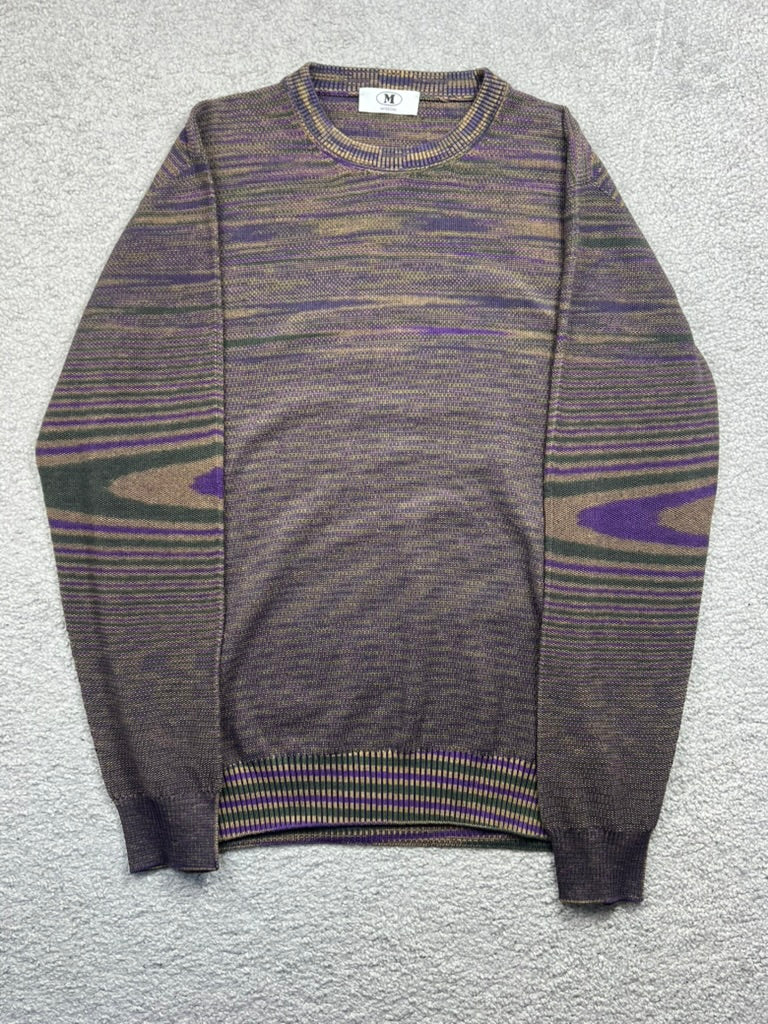 Missoni Purple Green Sweater Size XXL