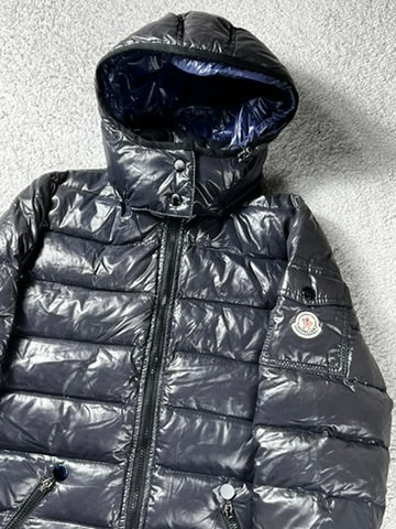 Moncler Moka Blue Down Parka Size M