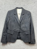 Maison Margiela H&M Blazer Grey Wool Blazer Size 36