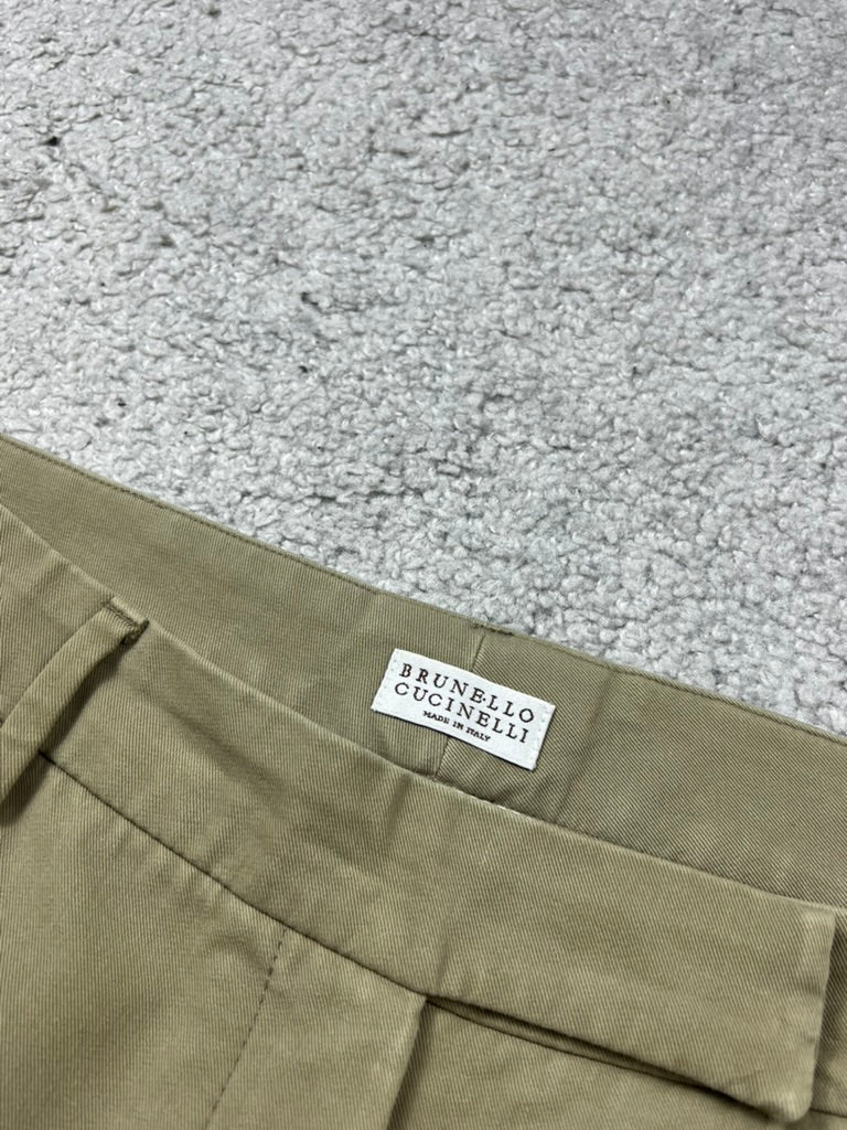Brunello Cucinelli Beige Pants Size 48