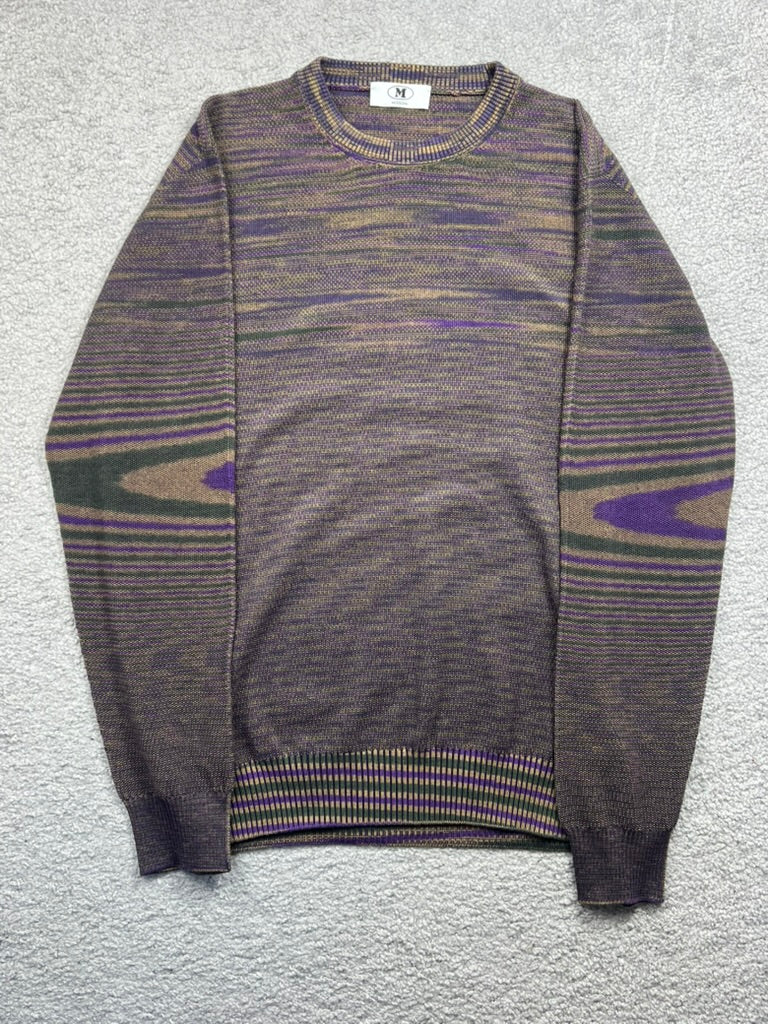 Missoni Purple Green Sweater Size XXL