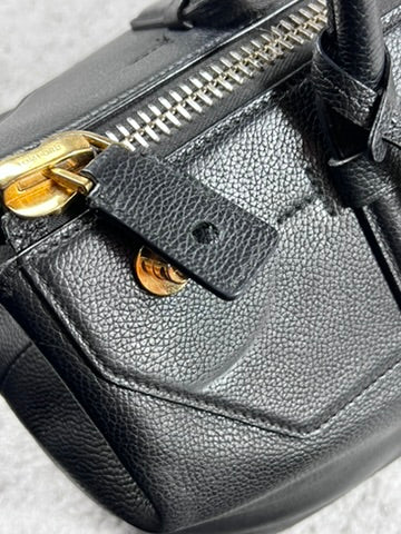 Tom Ford Padlock Black Leather Bag