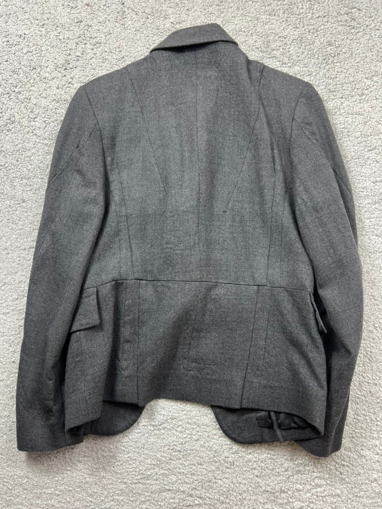 Maison Margiela H&M Blazer Grey Wool Blazer Size 36