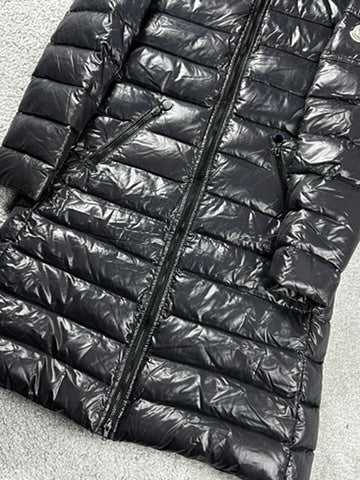 Moncler Moka Blue Down Parka Size M