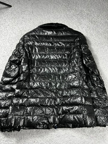 Moncler Morzine Black Belt Jacket Size M