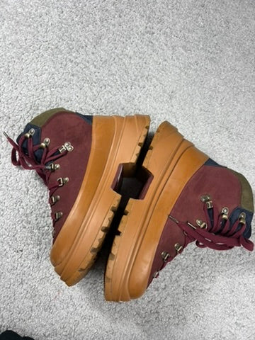 Canada Goose Journey Hiking Bordeaux Camel Boots Size 9