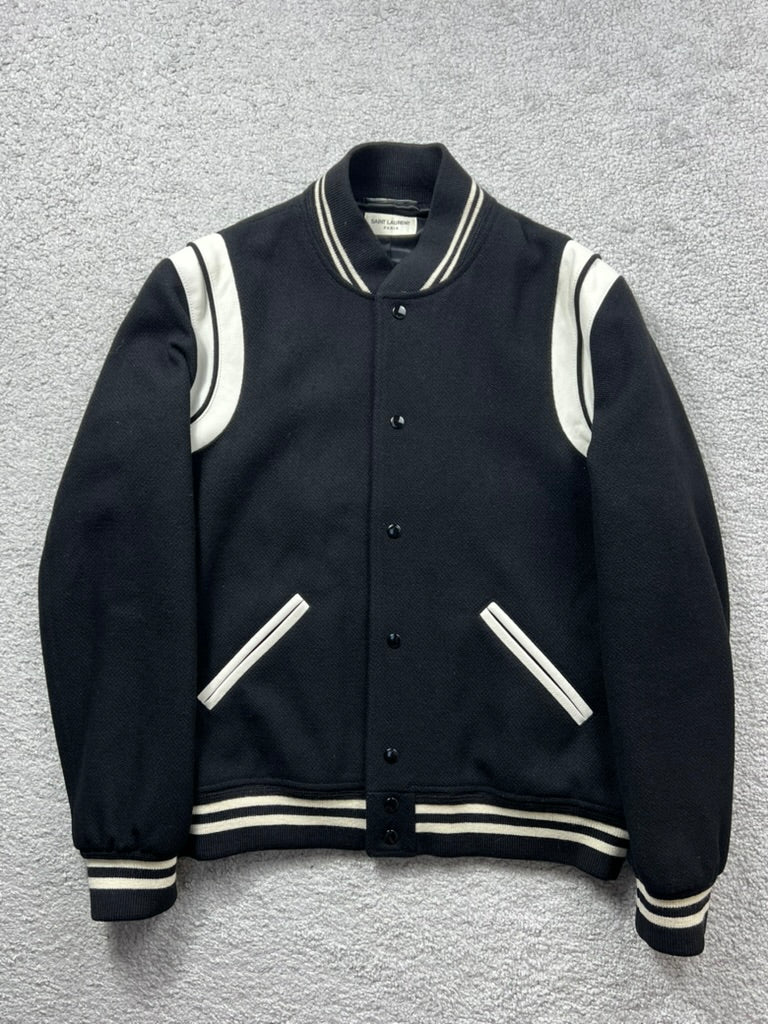 Saint Laurent Paris Teddy Bomber Size 54
