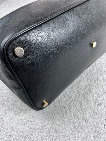 Tom Ford Padlock Black Leather Bag