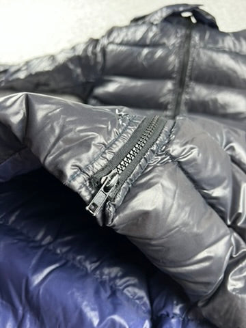 Moncler Moka Blue Down Parka Size M
