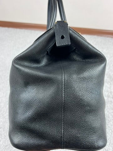 Tom Ford Padlock Black Leather Bag