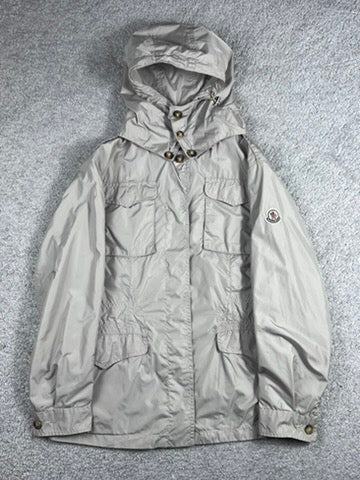 Moncler Multipocket Grey Lightweight Jacket Size 1