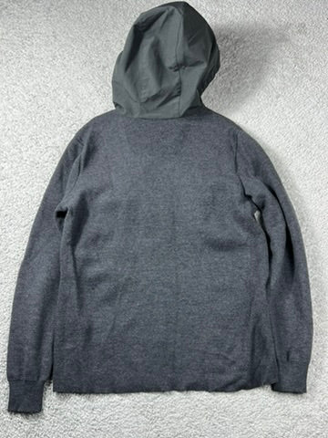 Canada Goose Hybridge Grey Knit Anorak Size M