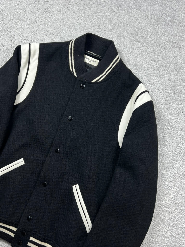 Saint Laurent Paris Teddy Bomber Size 54