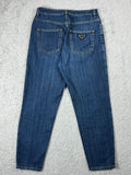 Prada Triangle Blue Boyfriend Jeans Size 28