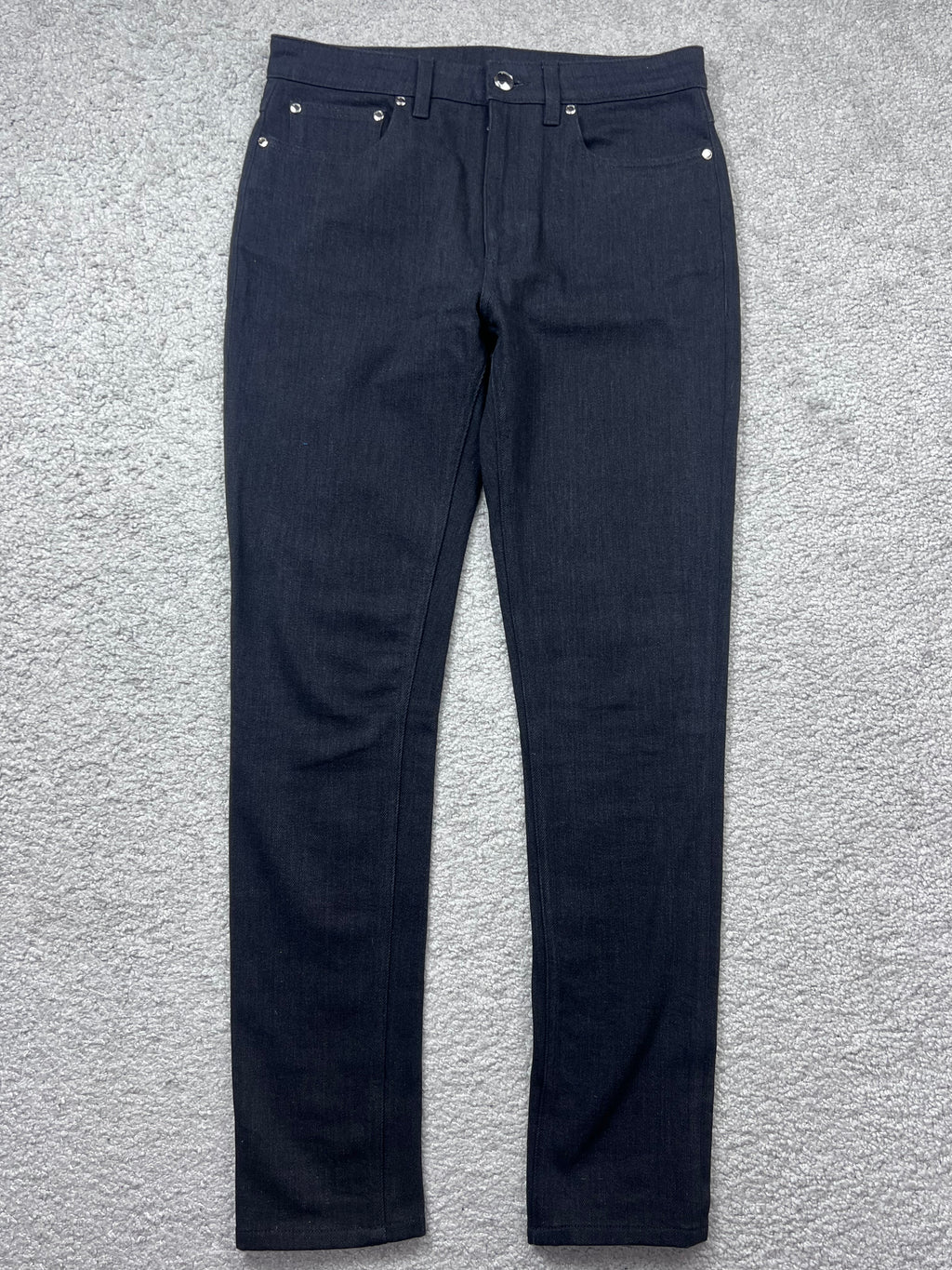 Burberry BT Big Pocket Logo Skinny Mid-Rise Jeans