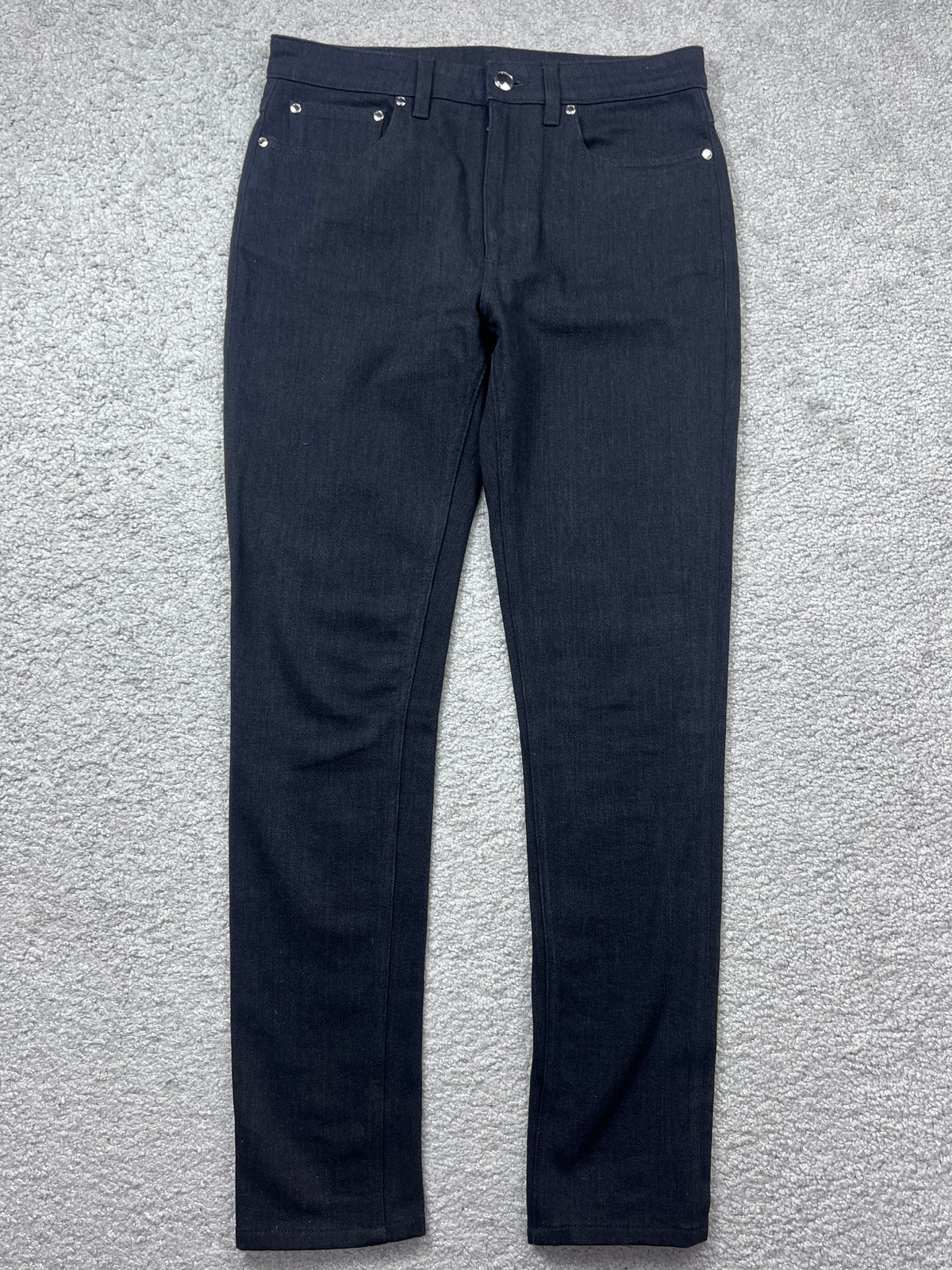 Burberry BT Big Pocket Logo Skinny Mid-Rise Jeans