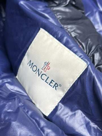 Moncler Moka Blue Down Parka Size M