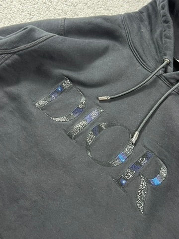 Dior x Peter Doig Logo Galaxy Hoodie Size M
