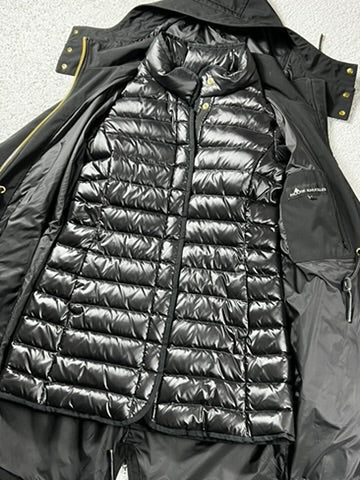 Moose Knuckles 2 in 1 Black Parka Size S