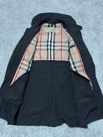 Burberry Brit Nylon Coat Nova Check Size L