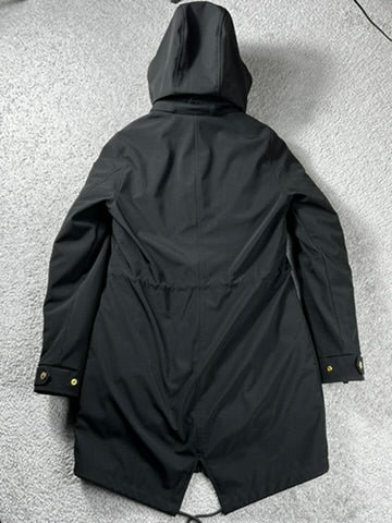 Moose Knuckles 2 in 1 Black Parka Size S