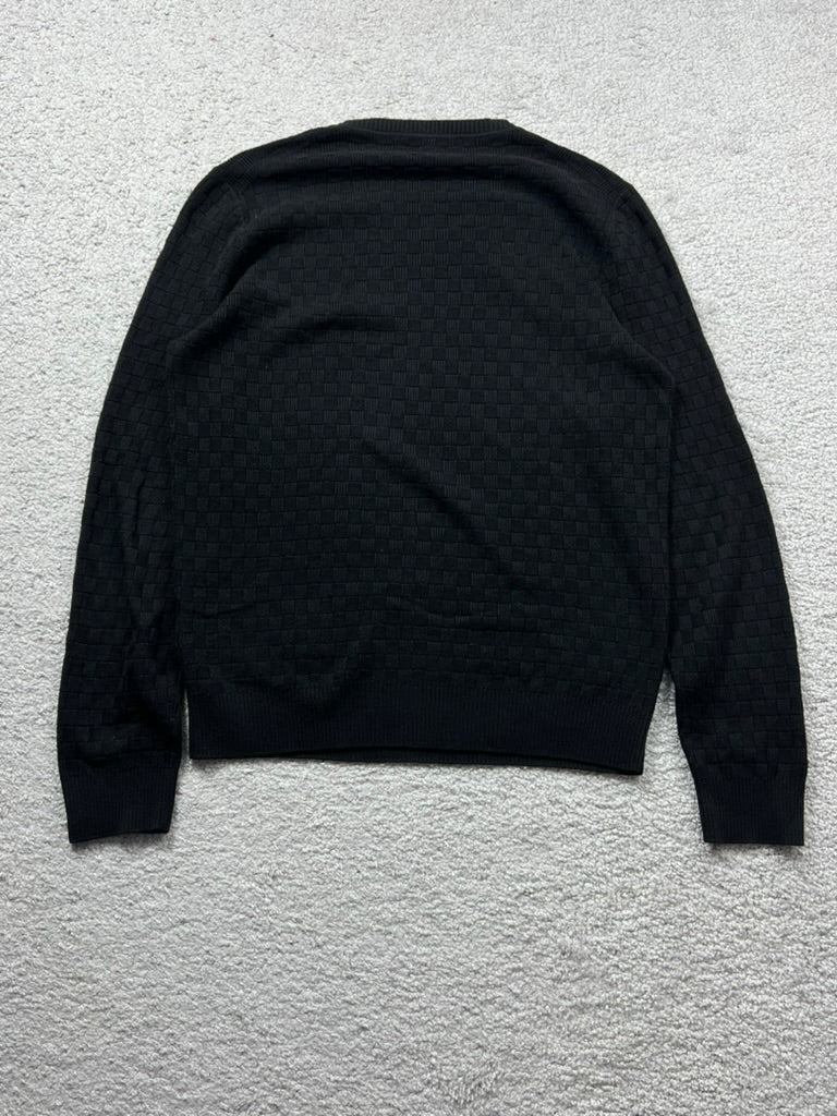 Louis Vuitton Damier Pullover Wool& Cotton Size M