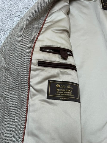 Loro Piana Pecora Nera Storm System Jacket Size XXL