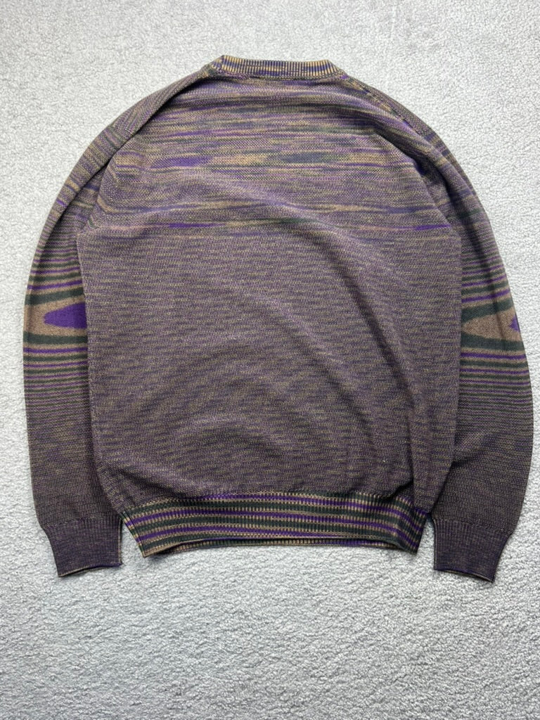 Missoni Purple Green Sweater Size XXL
