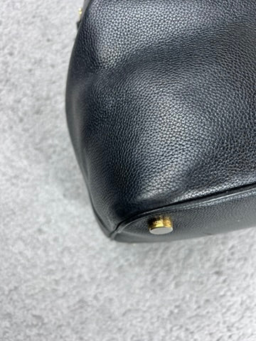 Tom Ford Padlock Black Leather Bag