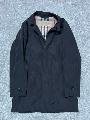 Burberry Brit Nylon Coat Nova Check Size L