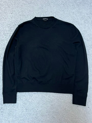 Tom Ford Wool Black Sweater Size XS