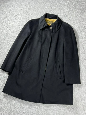 Loro Piana Black Cashmere Coat Size S