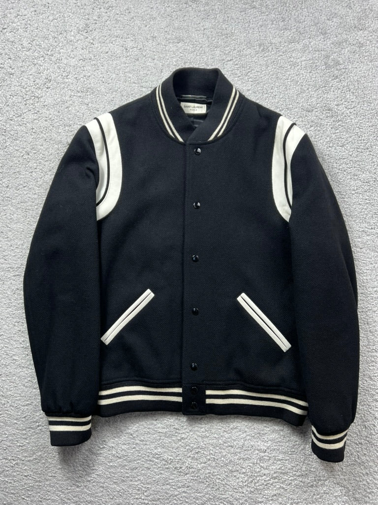 Saint Laurent Paris Teddy Bomber Size 54