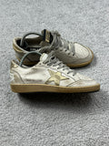 Golden Goose Deluxe Brand Ballstar “Milk Gold” Sneakers