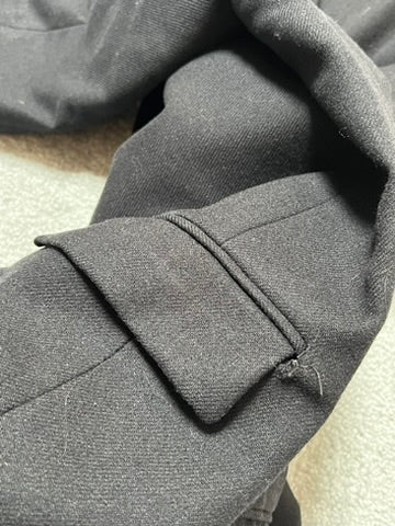 Vintage Maison Margiela Black Wool Coat Size L