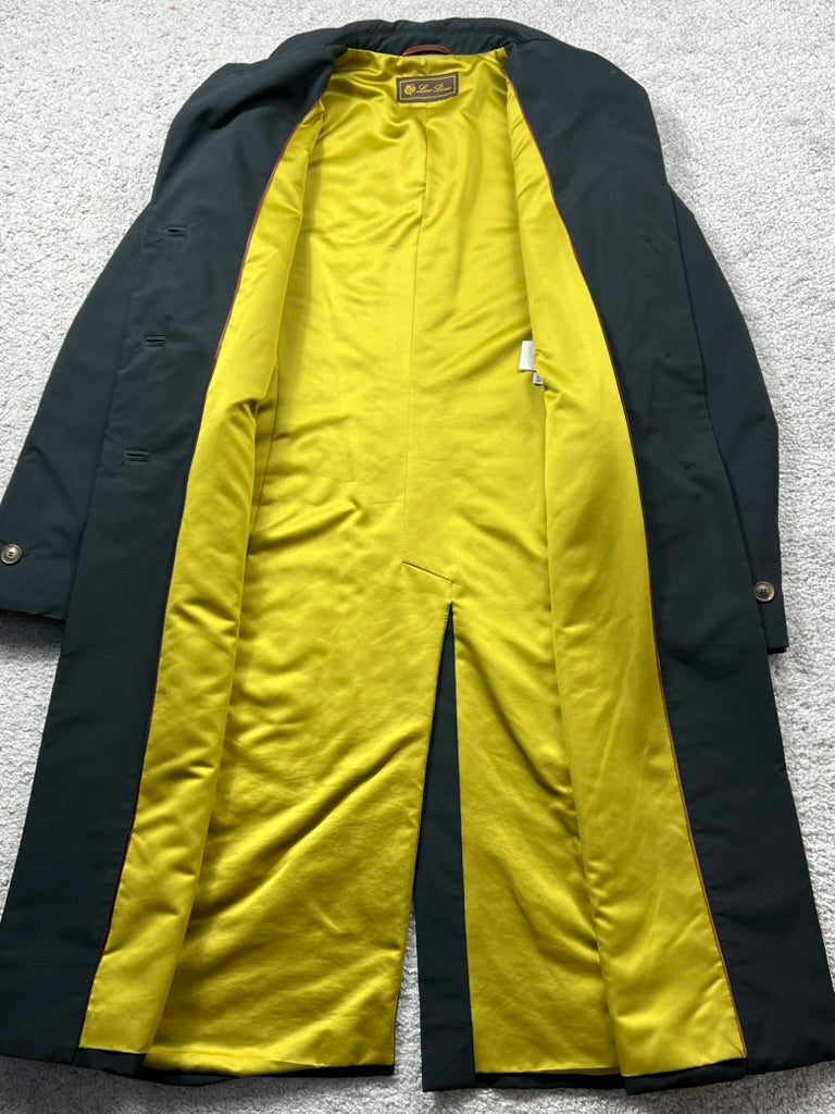 Loro Piana Lined Raincoat Size 44