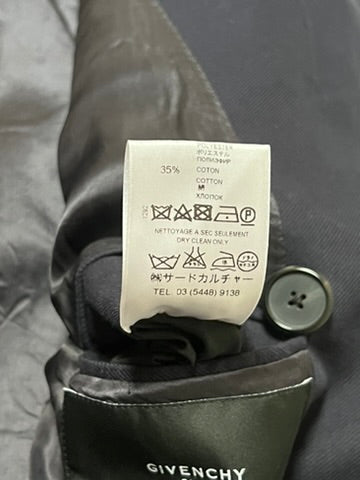 Givenchy Blue Coat Jacket Size L