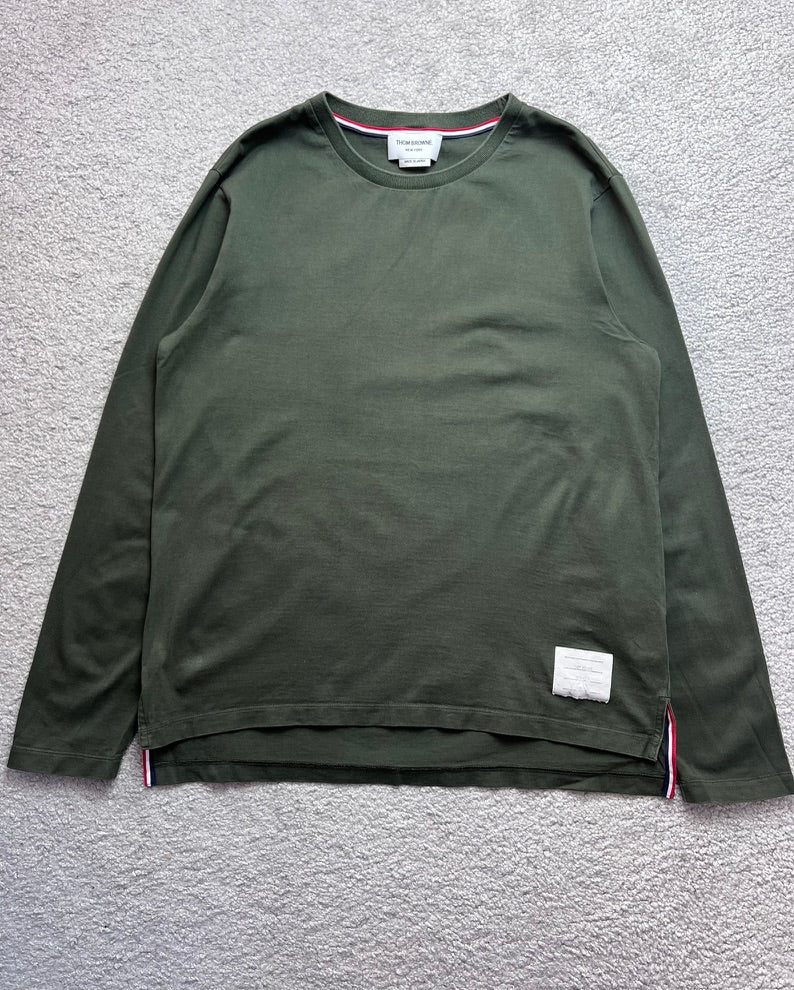 Thom Browne Green Longsleeve Size 3