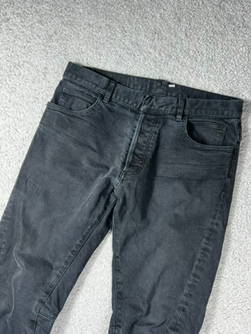 Balmain Made in Japan Black Skinny Jeans Size 34