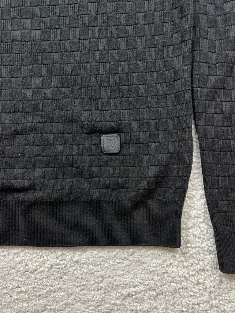 Louis Vuitton Damier Pullover Wool& Cotton Size M