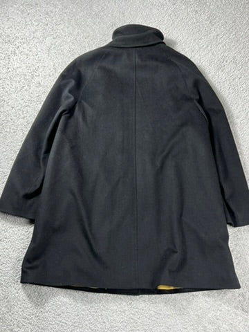 Loro Piana Black Cashmere Coat Size S