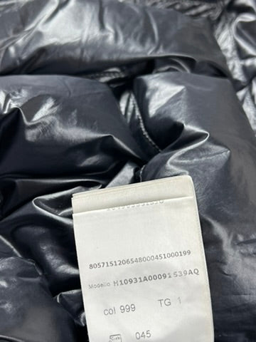 Moncler Hossegor Black Down Vest Size S
