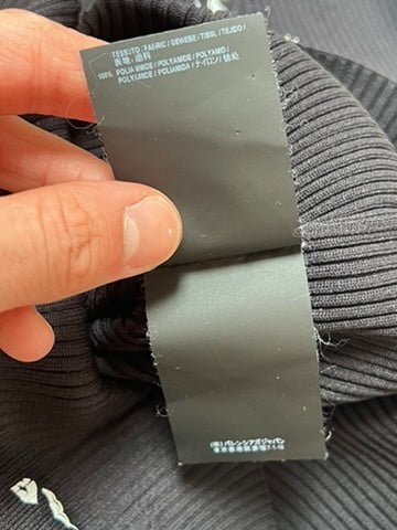 Balenciaga Monogram Ribbed Balaclava Turtleneck Hoodie