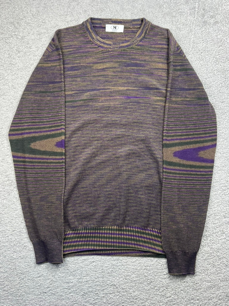 Missoni Purple Green Sweater Size XXL