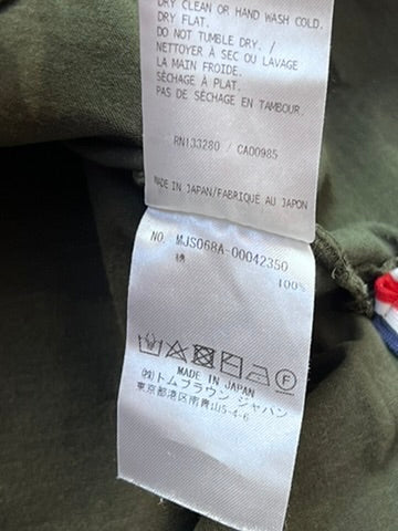 Thom Browne Green Longsleeve Size 3