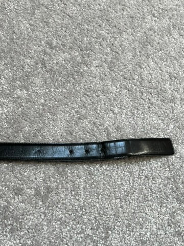 Gucci Square G Buckle Black Leather Belt