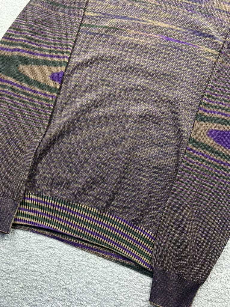 Missoni Purple Green Sweater Size XXL