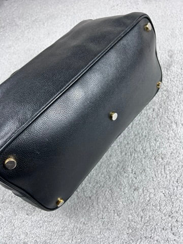 Tom Ford Padlock Black Leather Bag