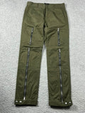 Givenchy Zip Detail Pants “Khaki Green”